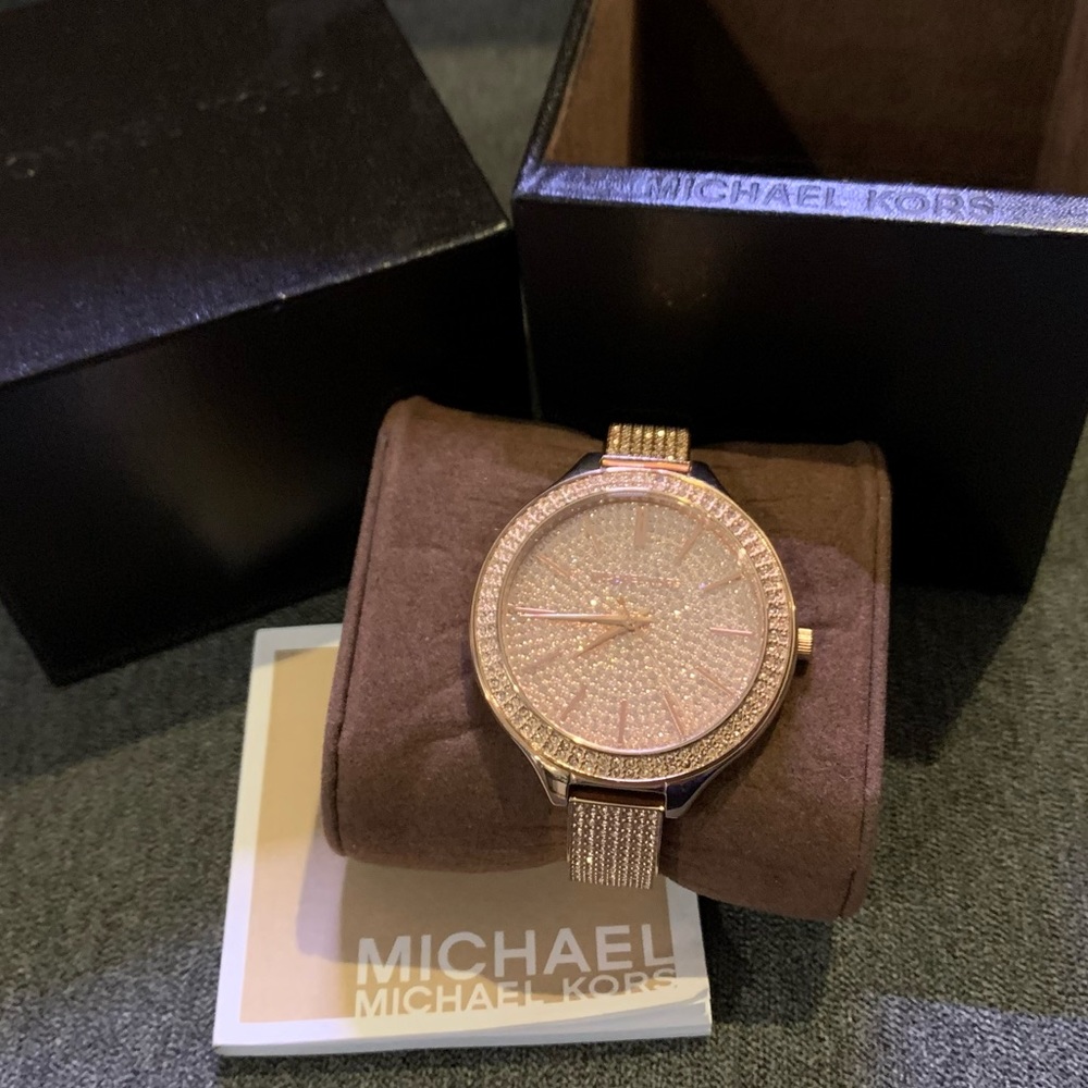 Michael Kors Crystal Pave Watch MK3250